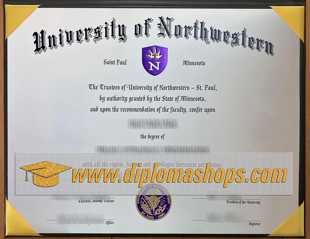 University of Northwestern St Paul diploma