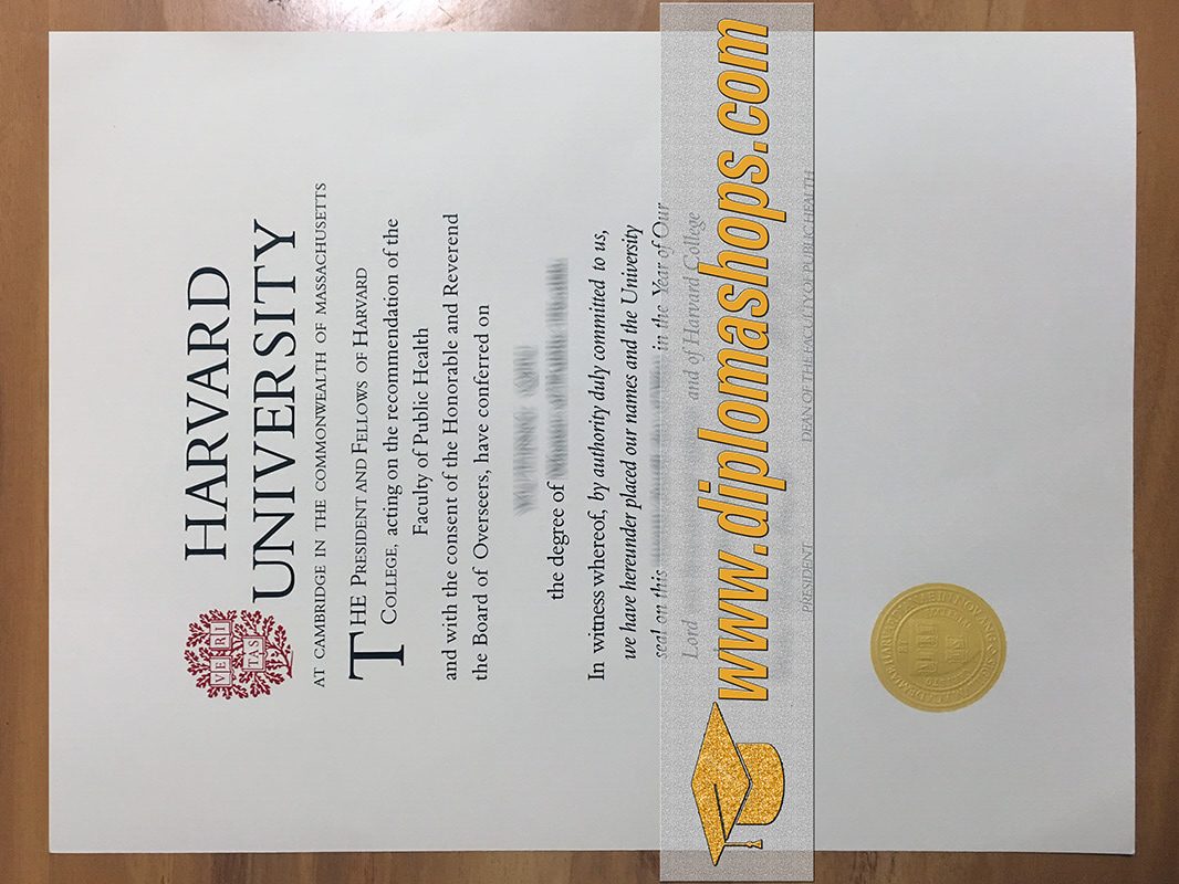 buy fake Harvard University diploma