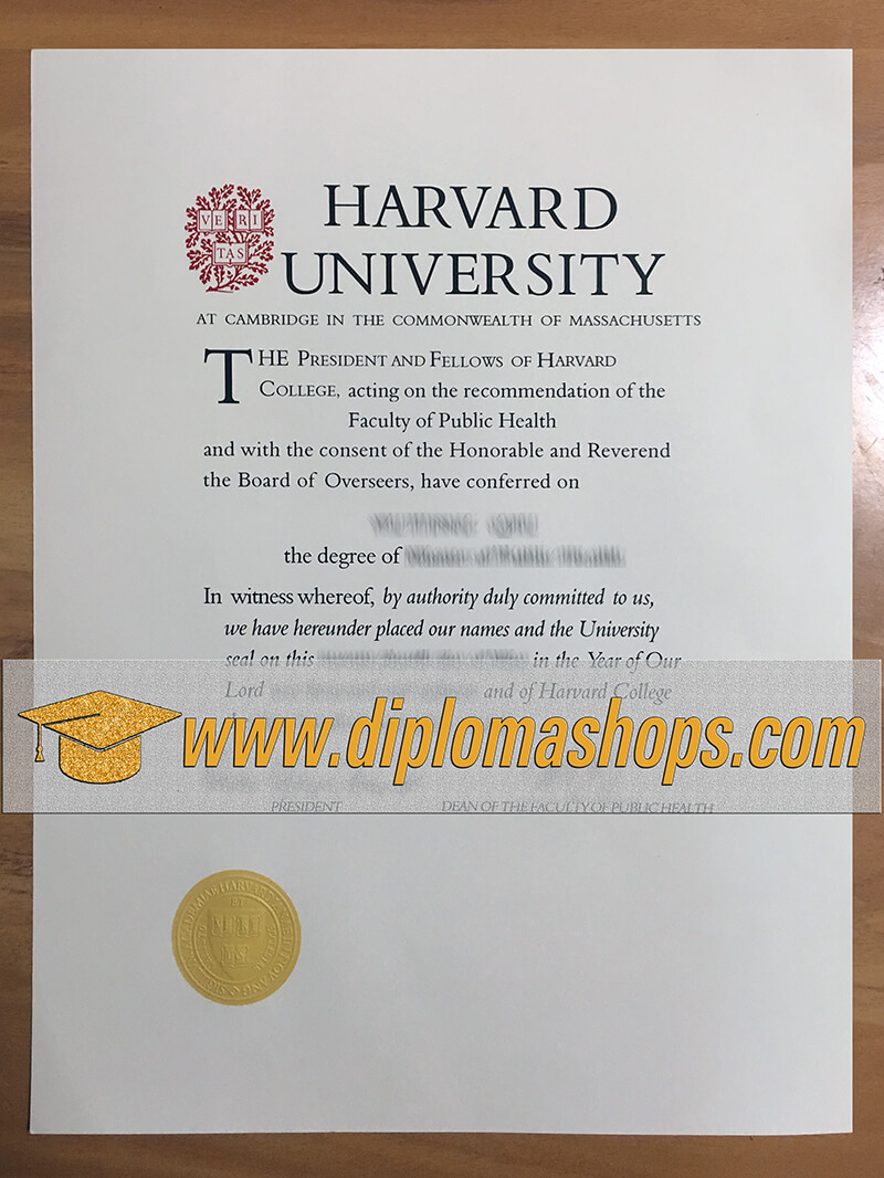 buy fake Harvard University diploma