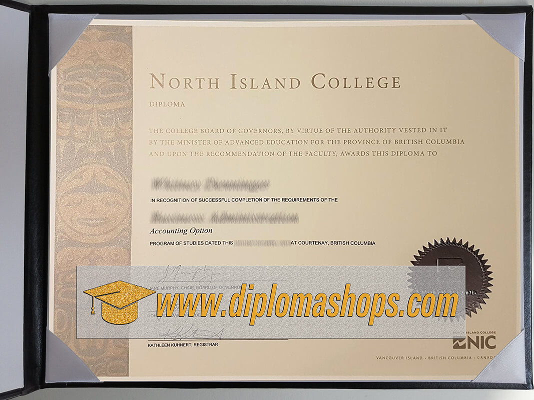buy fake North Island College diploma