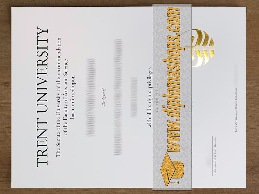 buy fake Trent University diploma