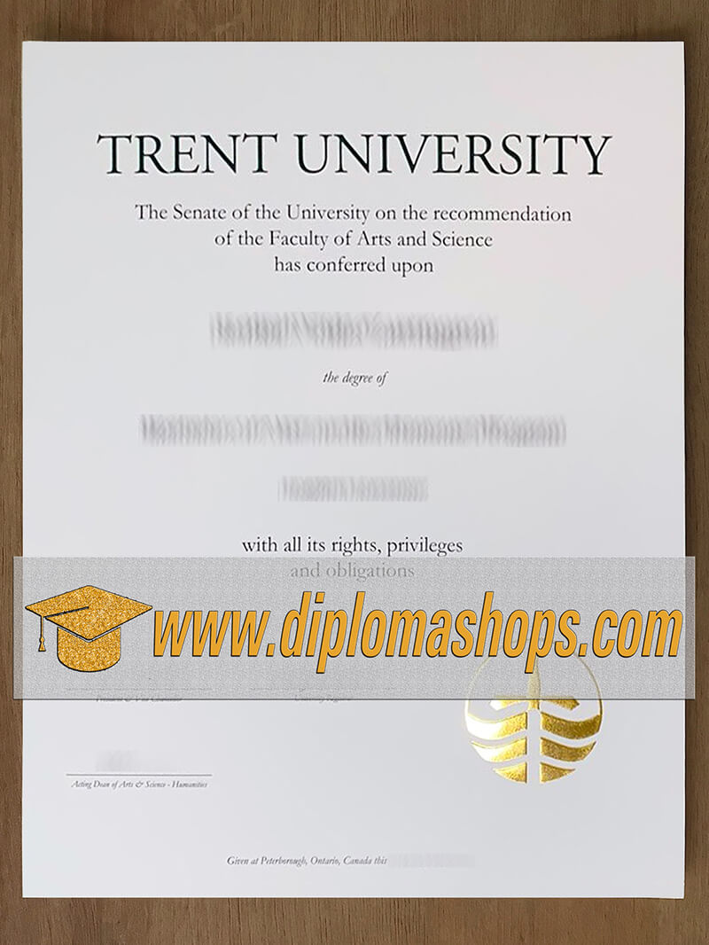 buy fake Trent University diploma