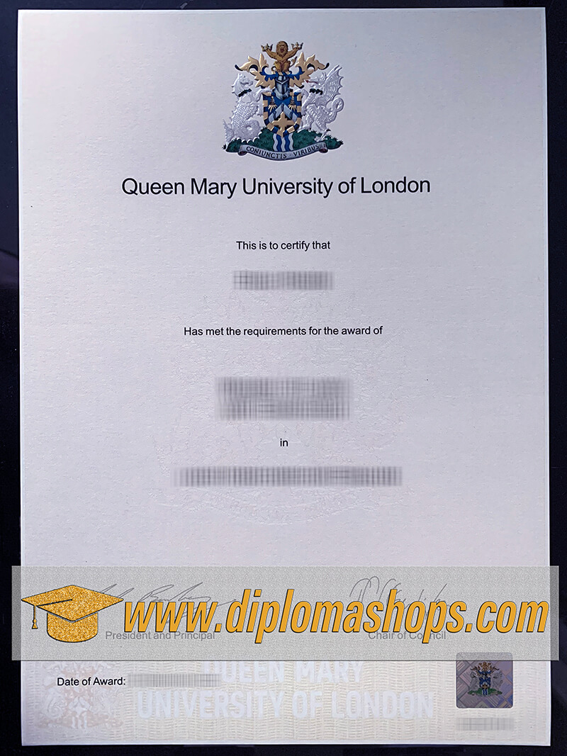 buy Queen Mary University of London diploma