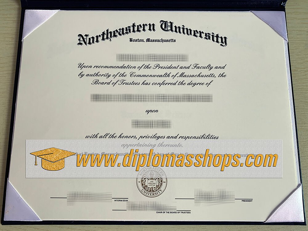 fake Northeastern University diploma, fake Northeastern University degree