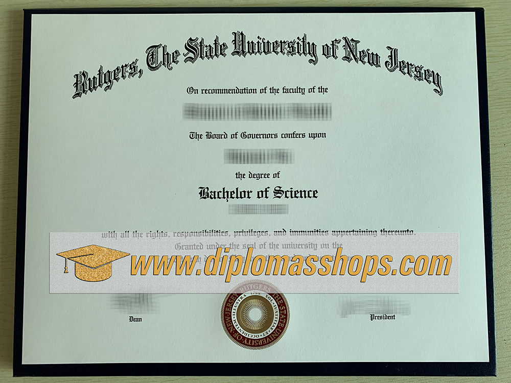 fake Rutgers University diploma, fake Rutgers University degree