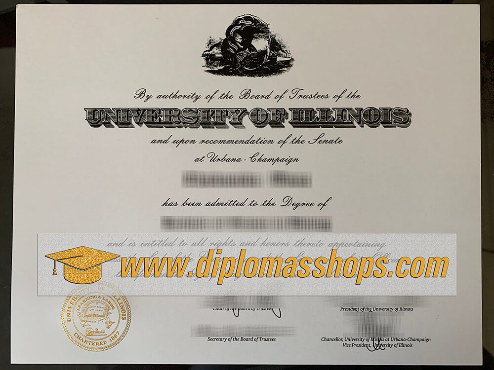 Fake University Of Illinois Diploma