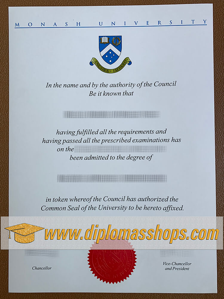 fake Monash University phony diplomas
