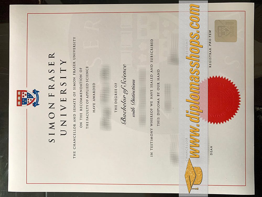 fake Simon Fraser University diploma, fake Simon Fraser University degree