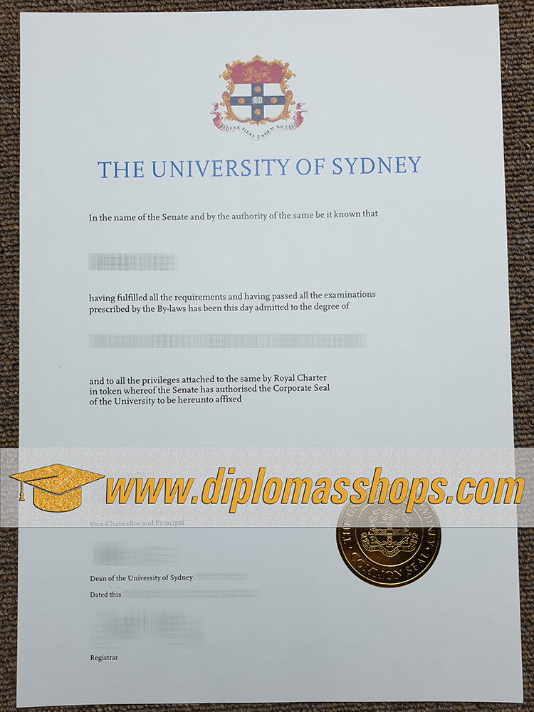fake University of Sydney diplomas