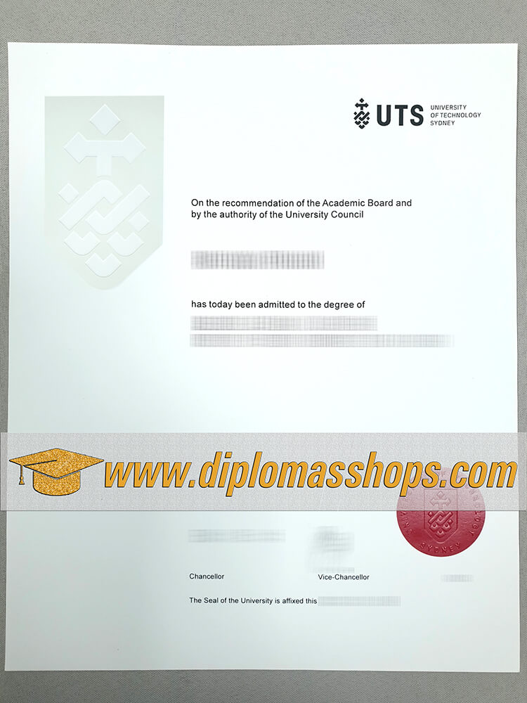 fake University of Technology Sydney diplomas