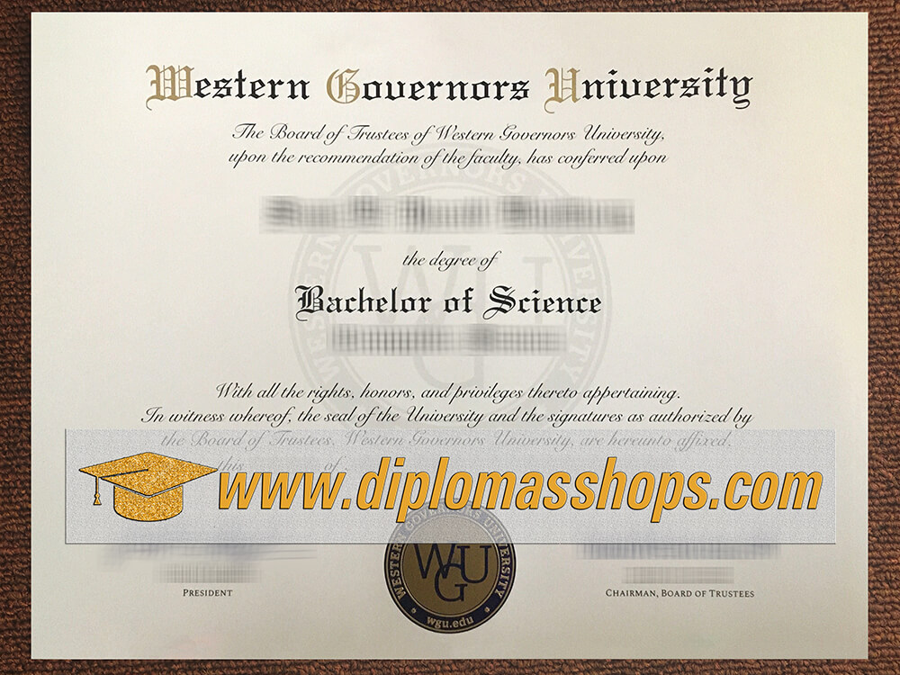 fake western governors university diploma, Get fake western governors university degree